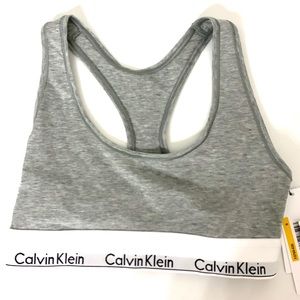 **SOLD** Calvin Klein Grey Sports Bra
